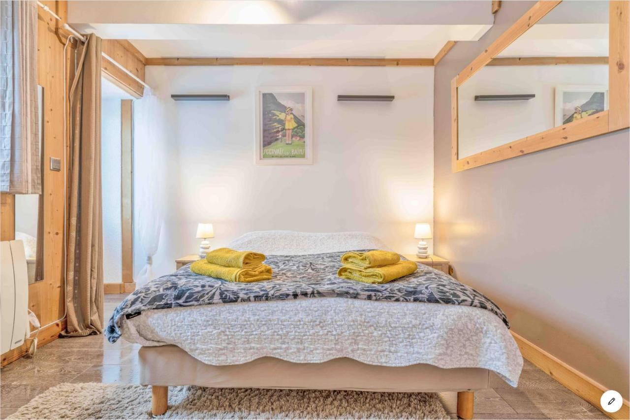 Chambre Independante Avec Salle De Bain Independante Au Rdc D Un Chalet A 25 Kms Chamonix Saint-Gervais-les-Bains Zewnętrze zdjęcie