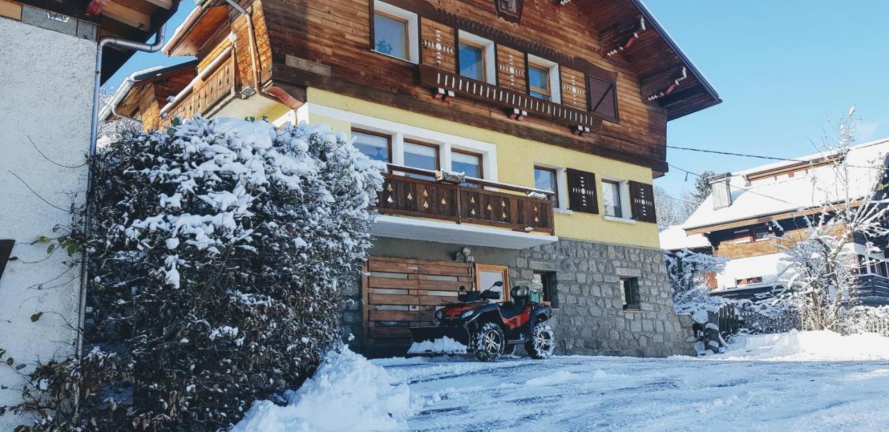 Chambre Independante Avec Salle De Bain Independante Au Rdc D Un Chalet A 25 Kms Chamonix Saint-Gervais-les-Bains Zewnętrze zdjęcie