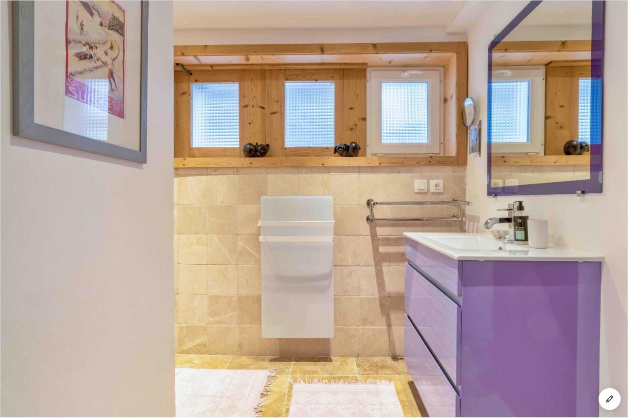 Chambre Independante Avec Salle De Bain Independante Au Rdc D Un Chalet A 25 Kms Chamonix Saint-Gervais-les-Bains Zewnętrze zdjęcie